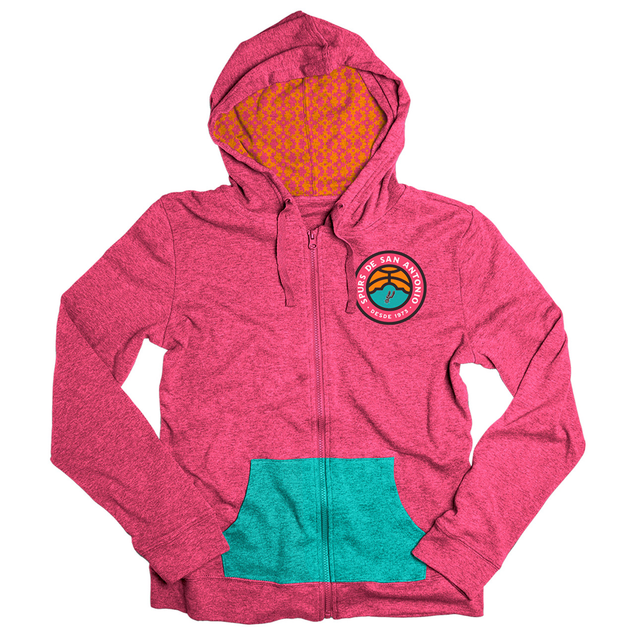 San Antonio Spurs La Cultura Collection Women S Full Zip Hoodie
