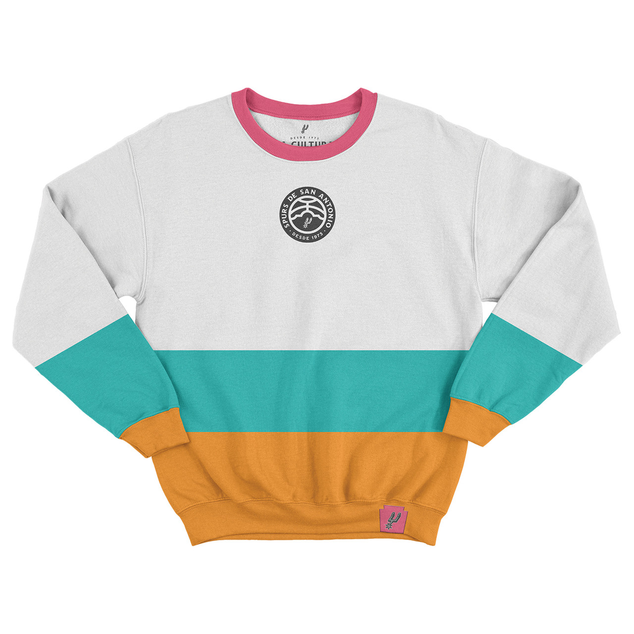 San Antonio Spurs La Cultura Collection Men S Crew Neck Sweatshirt