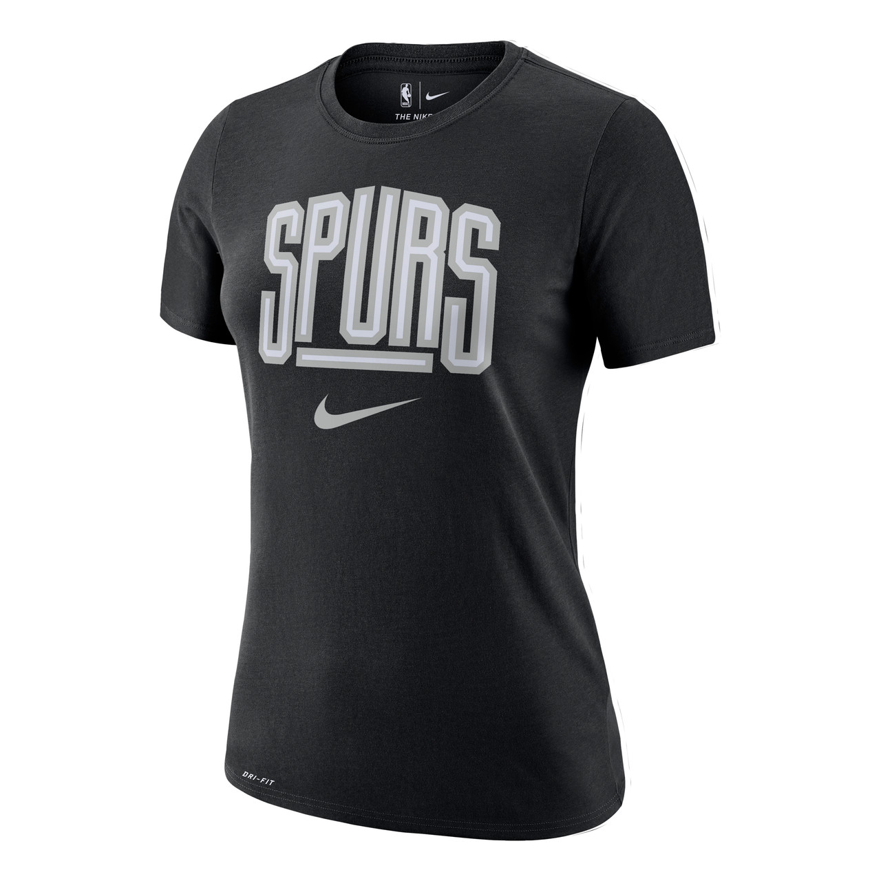 klassisk symptom Forvent det San Antonio Spurs Women's Nike Icon Dri-Fit T-Shirt - The Official Spurs  Fan Shop