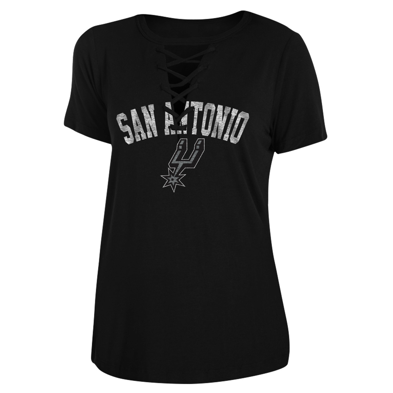 San Antonio Spurs Women's Sportiqe 2022 City Edition SA Logo Janie Tank Top