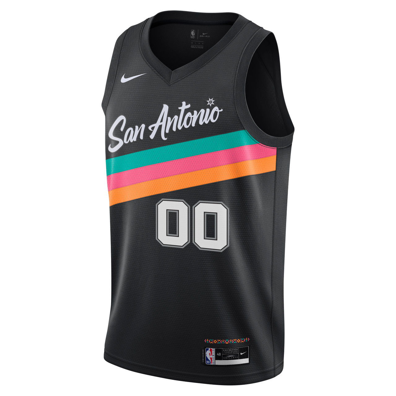 spurs jersey colors