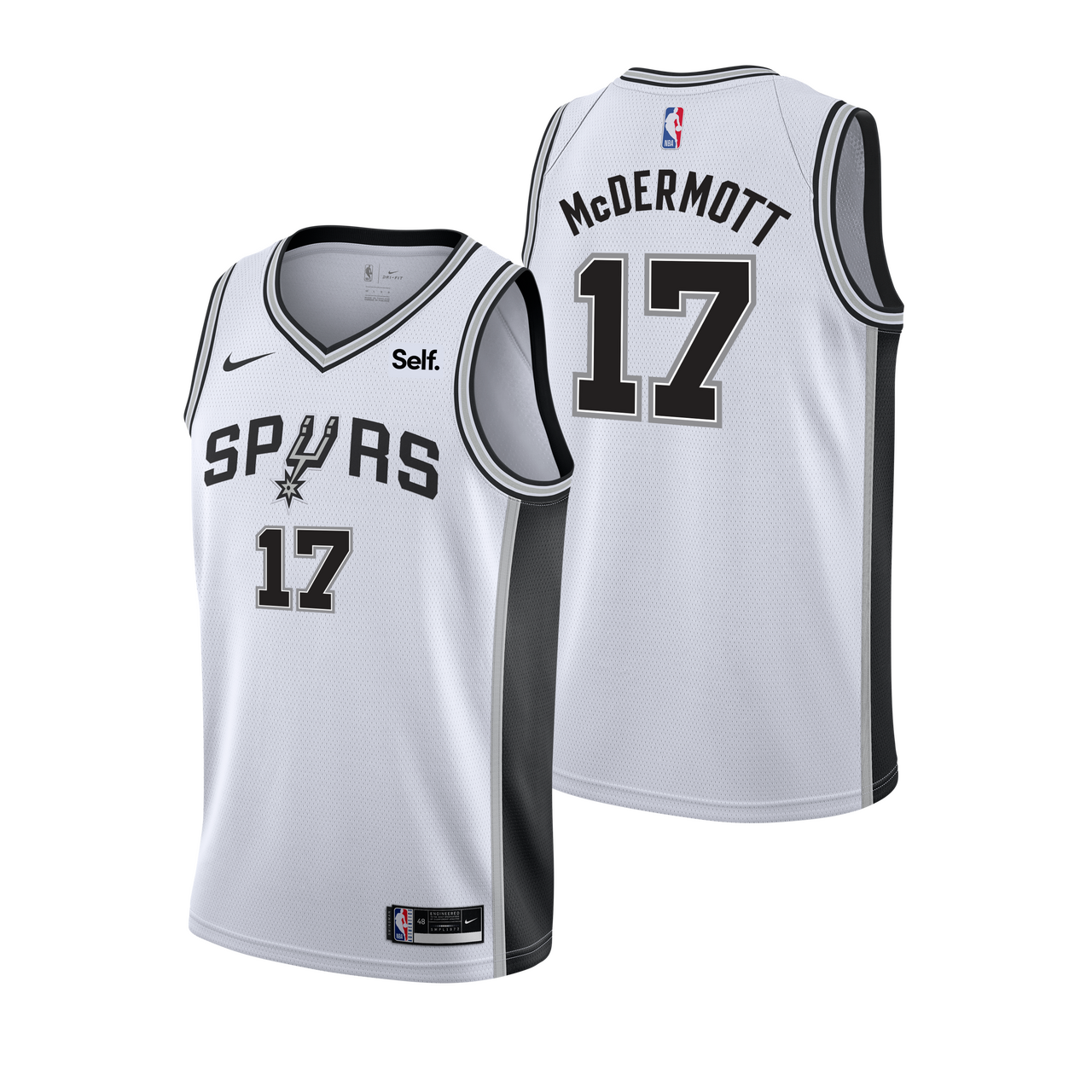 San Antonio Spurs Men's Nike Doug McDermott Icon Swingman Jersey