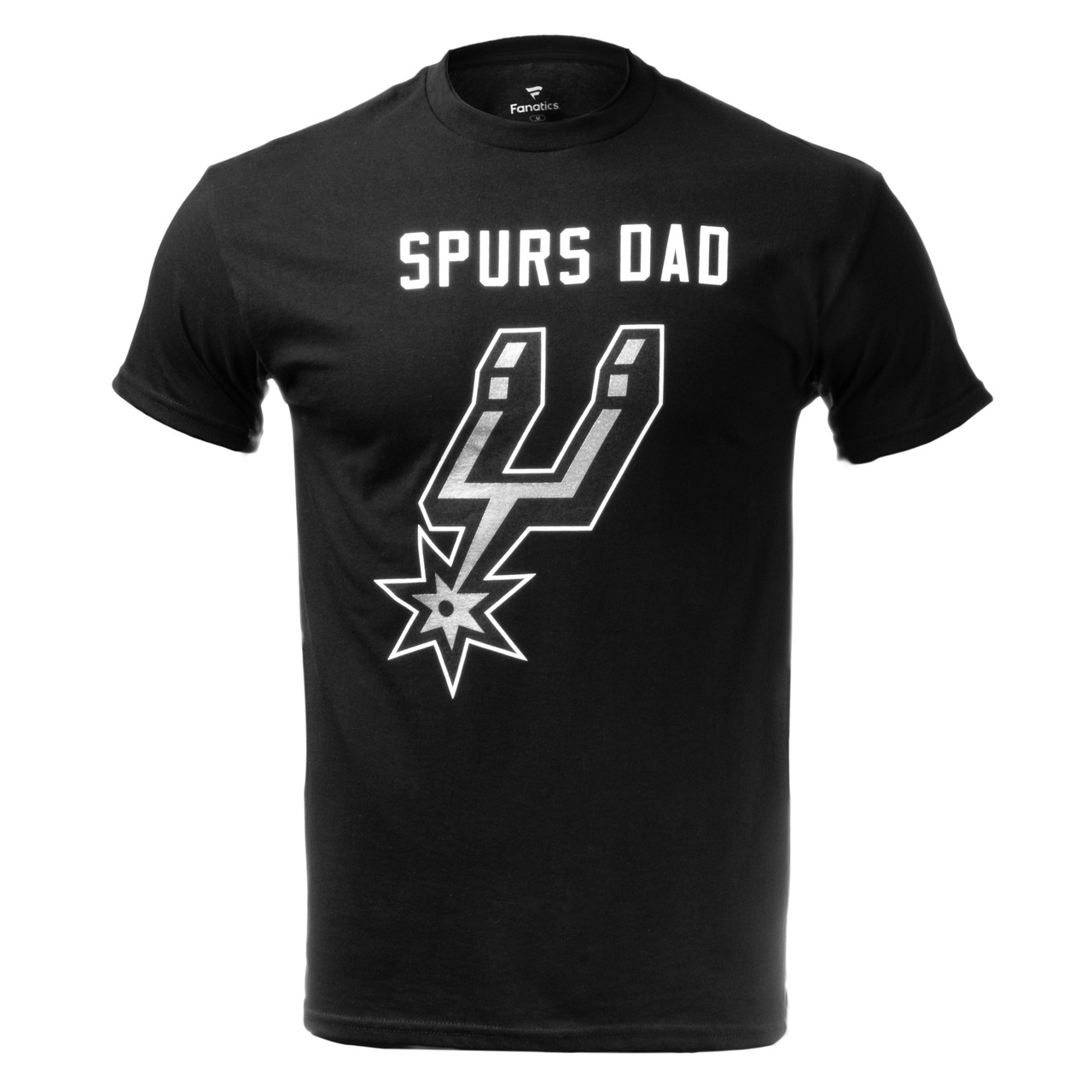 San Antonio Spurs Men's Fanatics Spurs Dad T-Shirt - Black