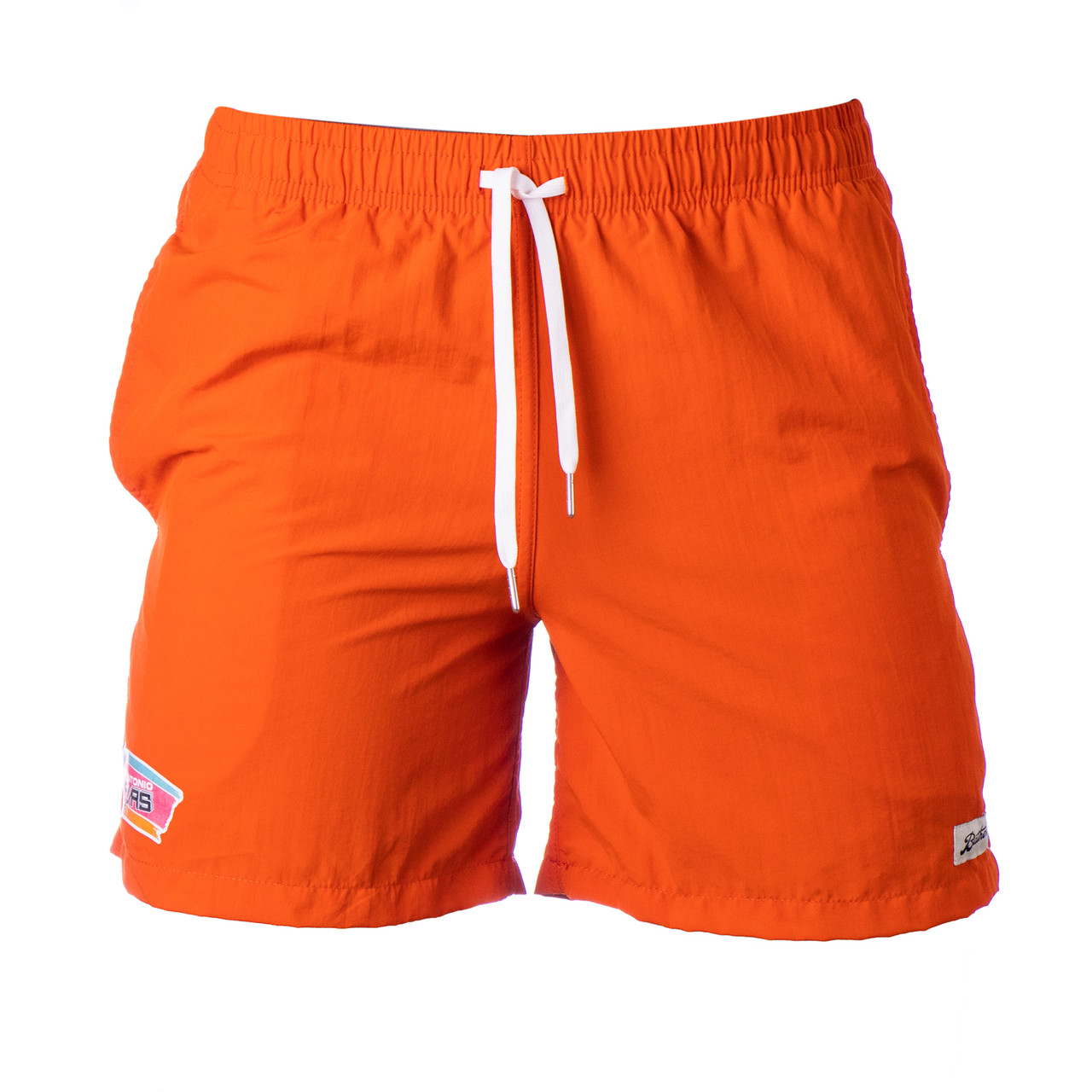 San Antonio Spurs Men's Bather Swim Shorts - Orange - The Official ...