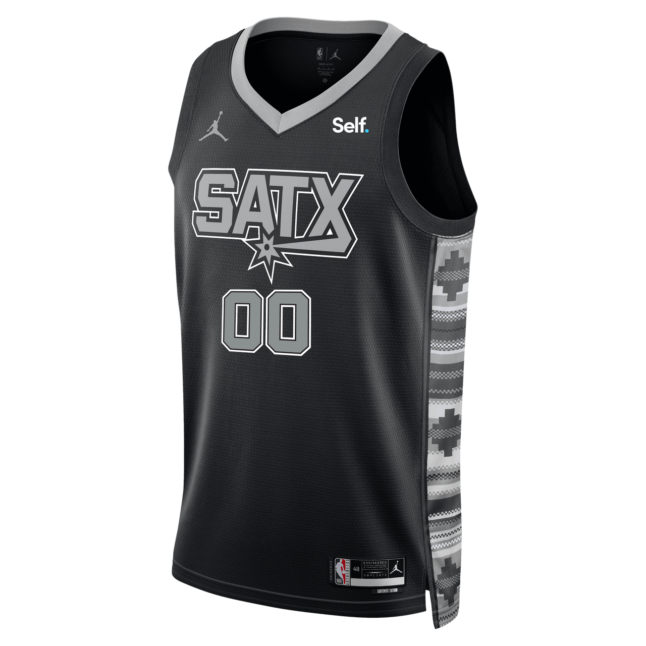 San Antonio Spurs Youth Nike Custom Personalized Statement Edition ...