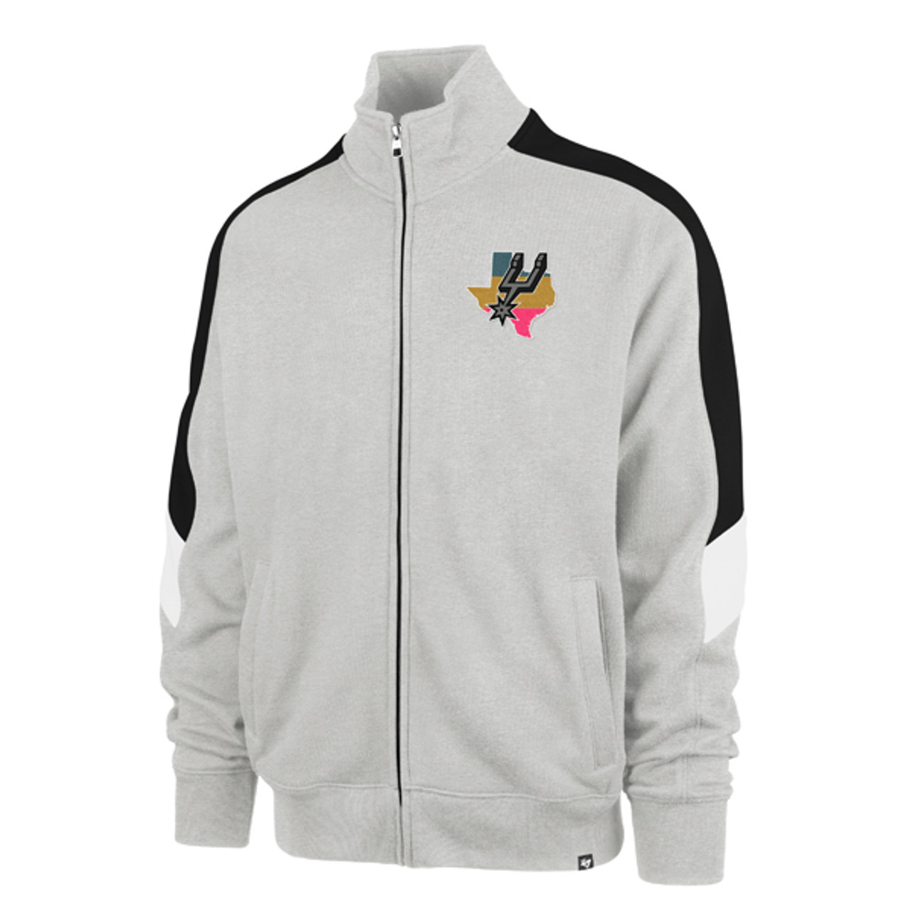 San Antonio Spurs Men's '47 Brand 2022 City Edition Shoot-Out Track Jacket