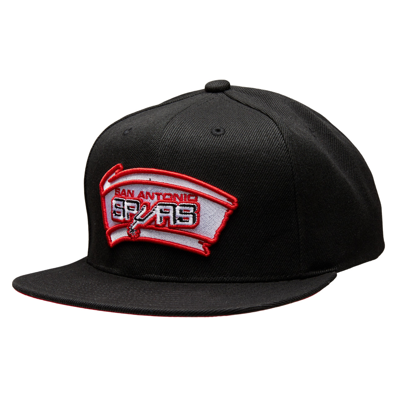 San Antonio Spurs Men's Mitchell and Ness Red Undershadow Snapback