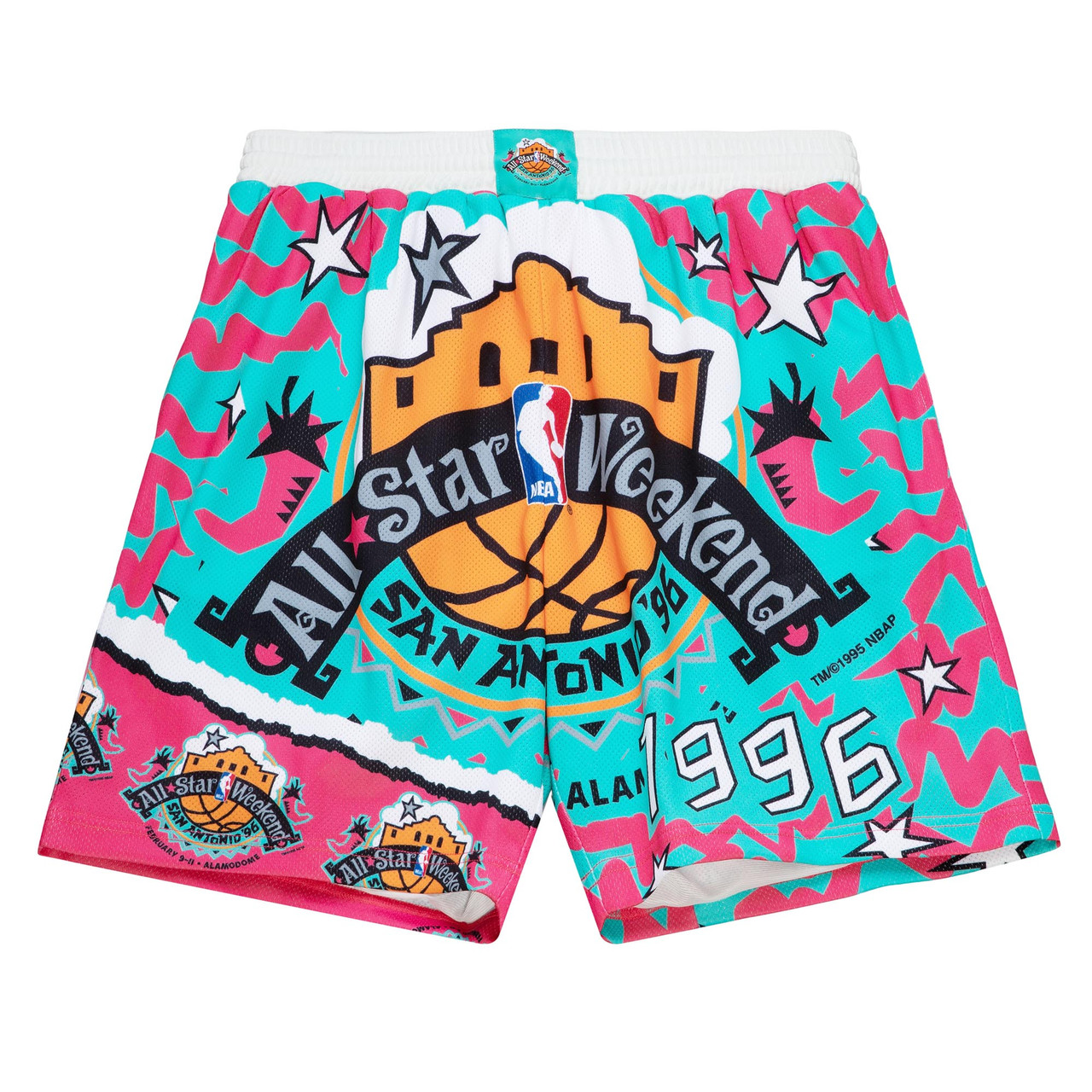 San Antonio Spurs Men's Mitchell and Ness 1996 All-Star Weekend Shorts