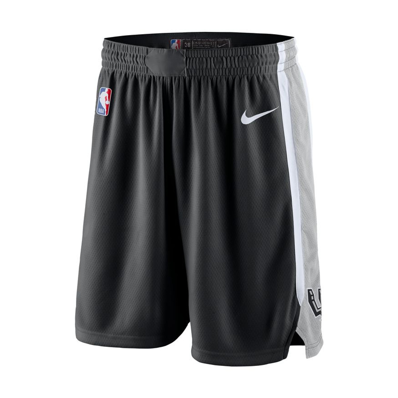 San Antonio Spurs Men's Nike Icon Basketball Shorts - Black