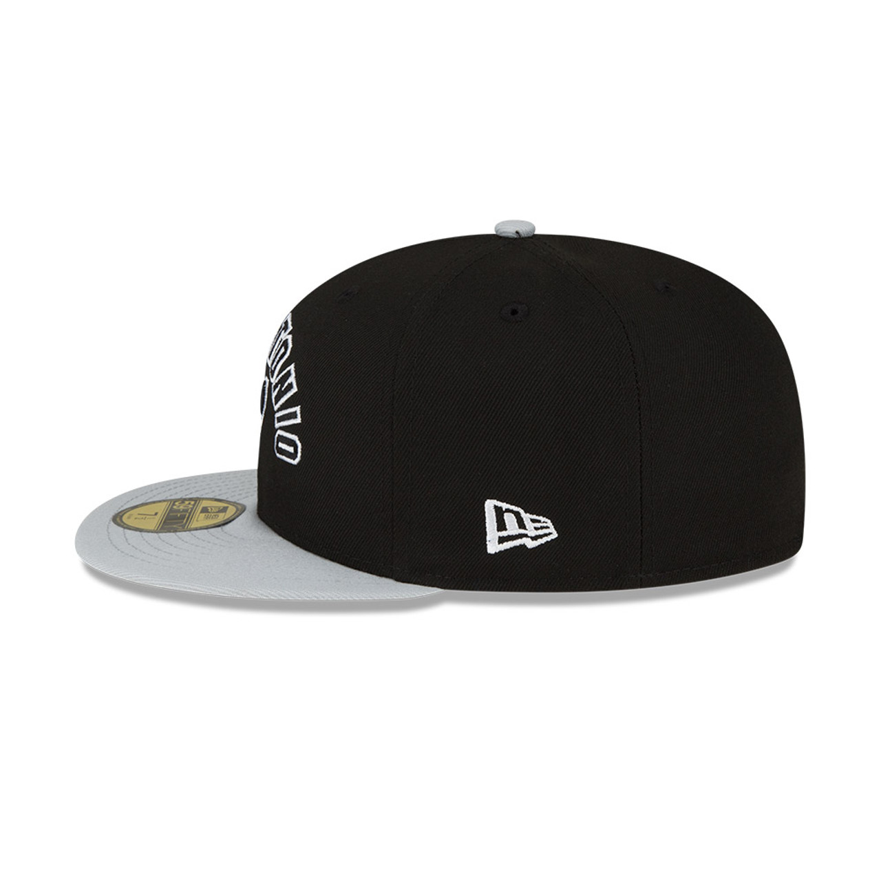 San Antonio Spurs Men's New Era Two Tone 59FIFTY Fitted Hat - Black and ...
