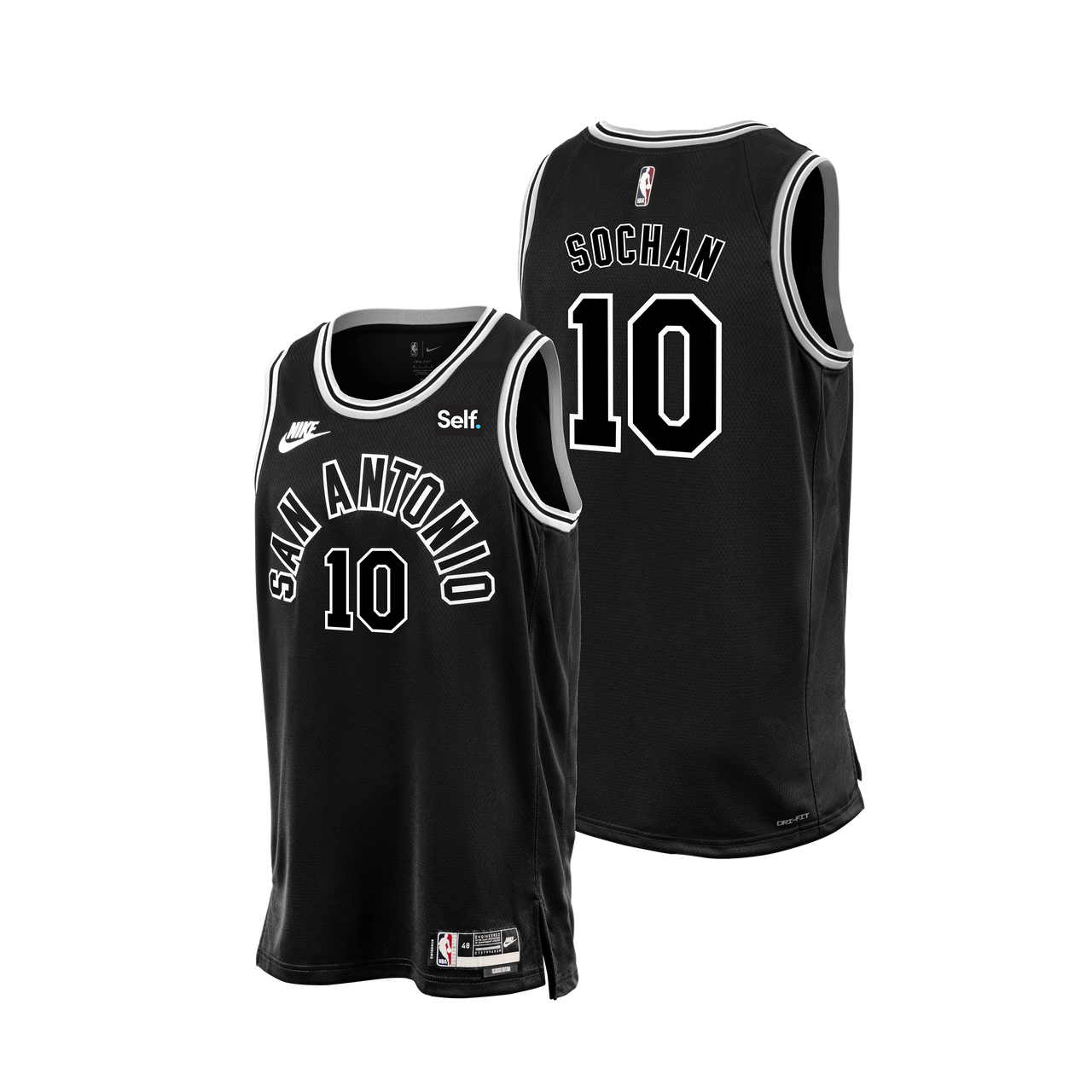 spurs 10 jersey