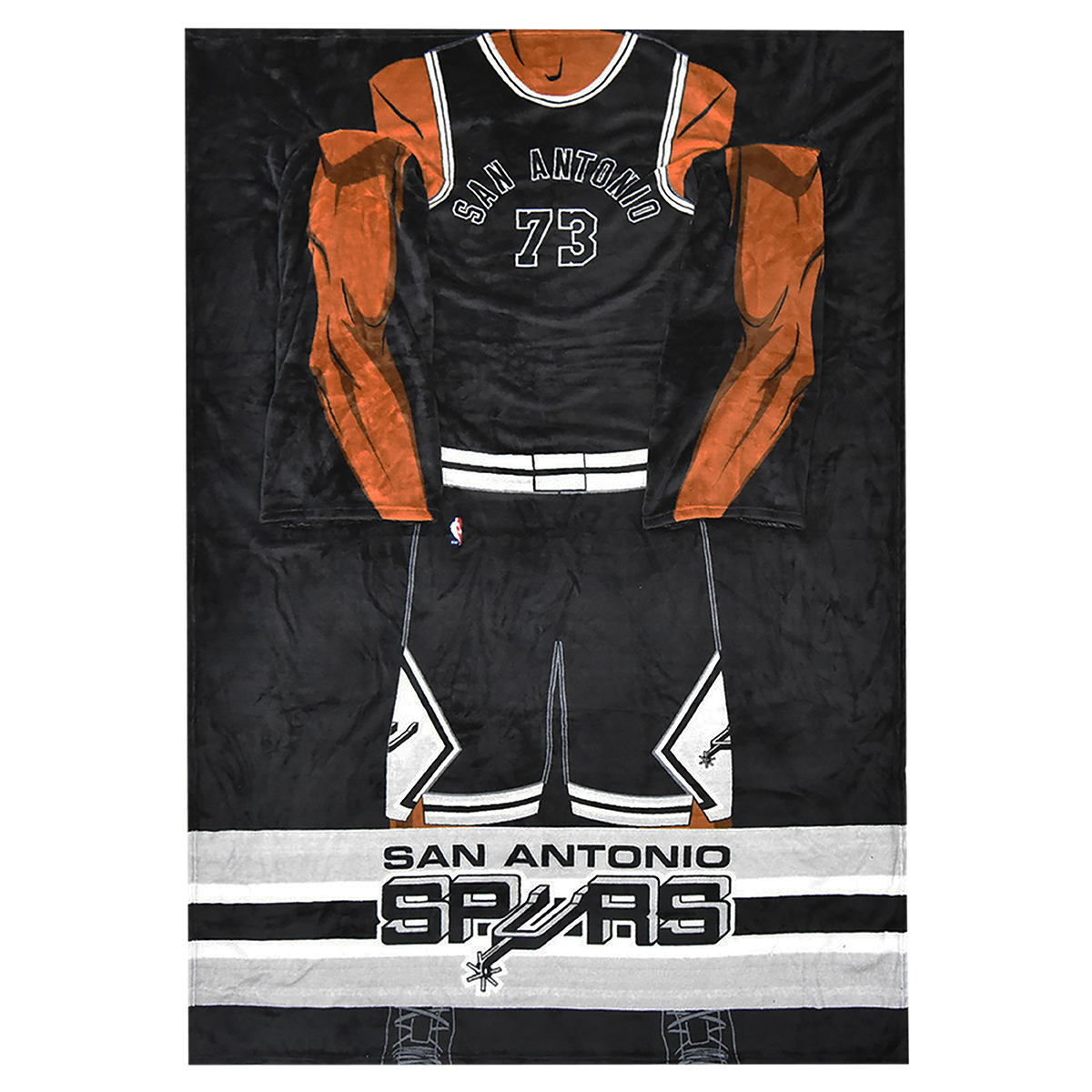 San Antonio Spurs Northwest Co. Classic Jersey Sleeve Throw