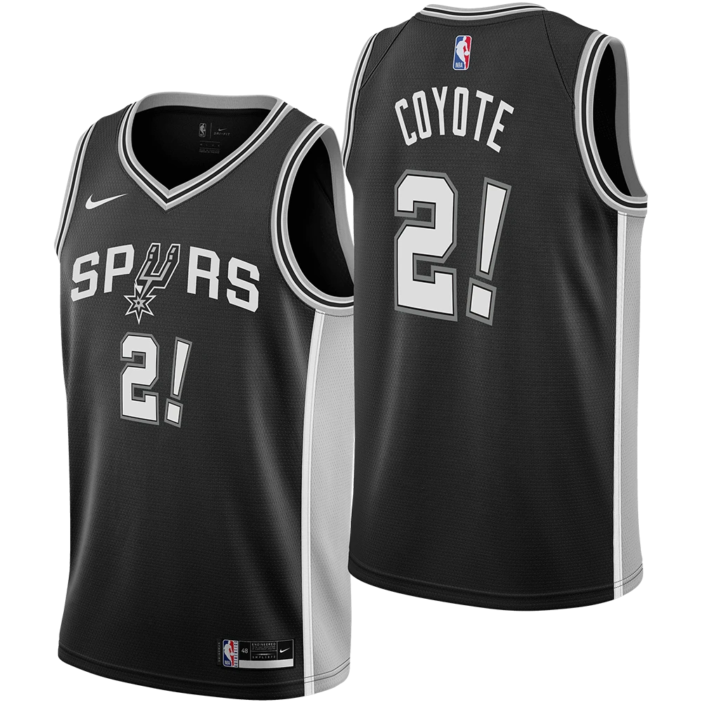 ウェア NIKE SPURS San Antonio Spurs Men's Nike Icon Edition Coyote Swingman Jersey