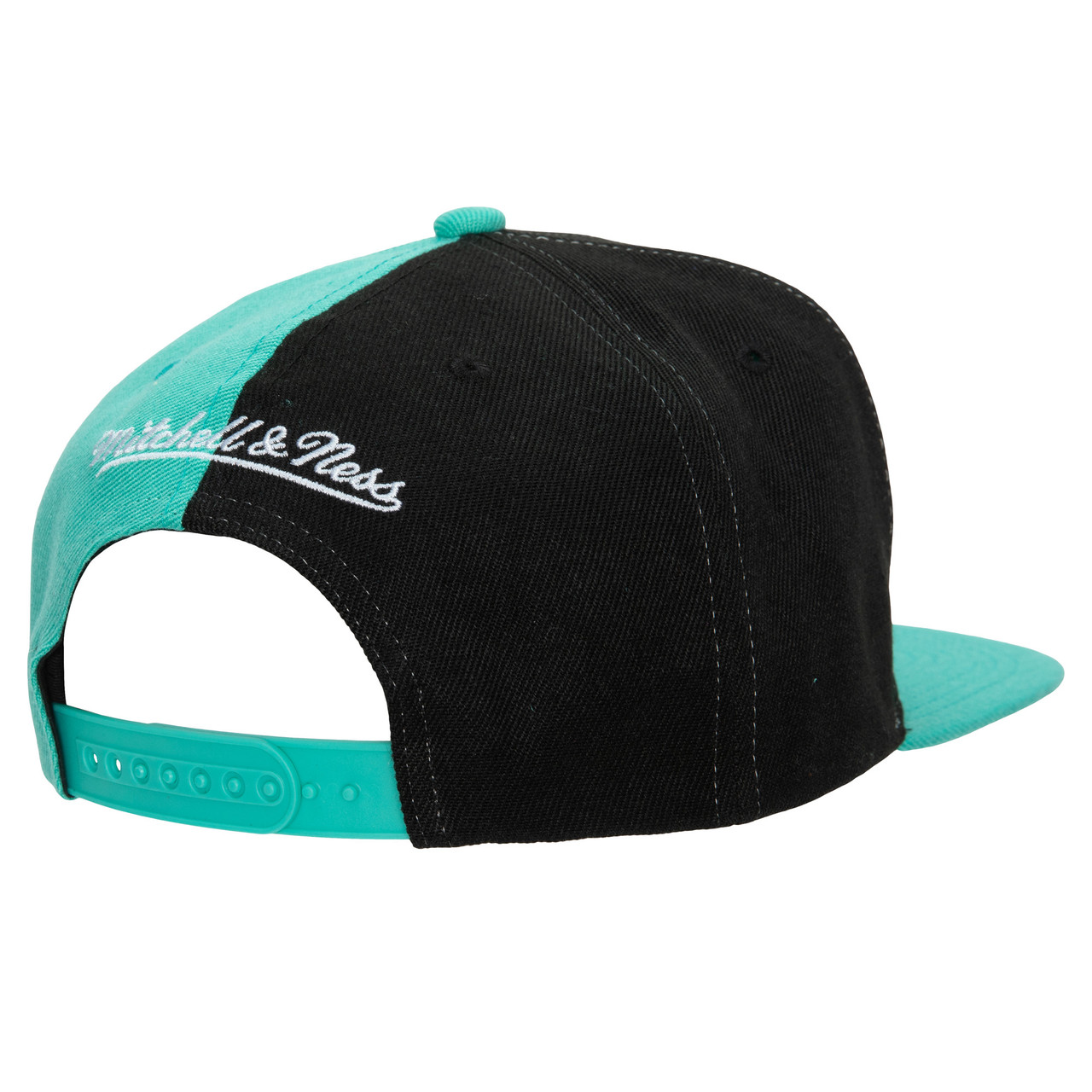 San Antonio Spurs Men's Mitchell and Ness Teal and Black Snapback Cap ...