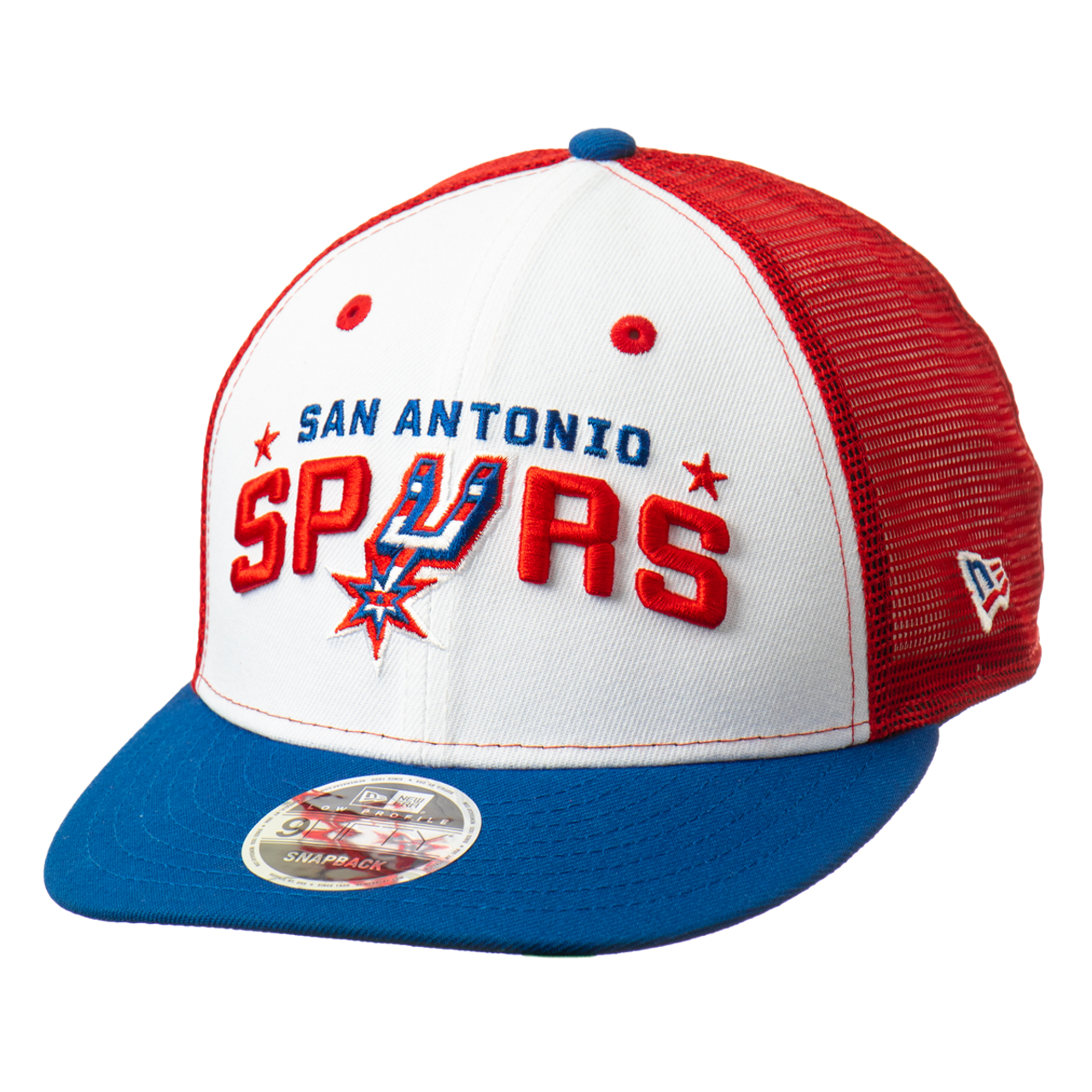 Mitchell & Ness San Antonio Spurs All in Pro White Snapback Hat