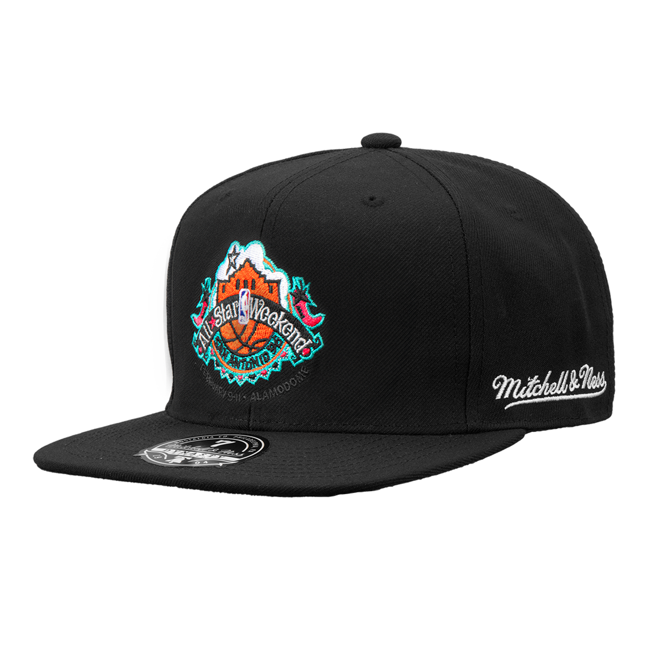 San Antonio Spurs Hats Mitchell and Ness 1996 All-Star Weekend Snapback Hat  - Black - The Official Spurs Fan Shop