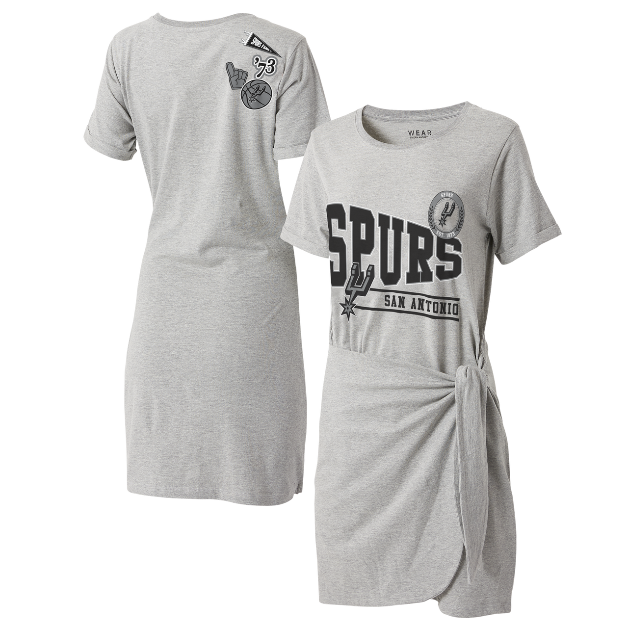 San Antonio Spurs Women's WEAR Hooded Dress - Black - The Official Spurs  Fan Shop