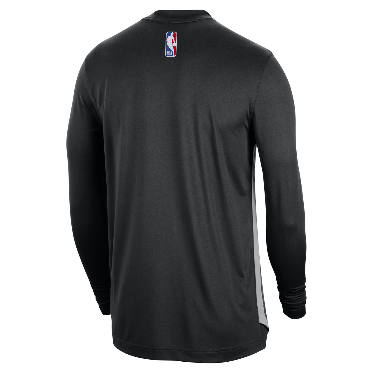 San Antonio Spurs Men's Nike Pre-Game Dry-Fit Long Sleeve Shirt - Black