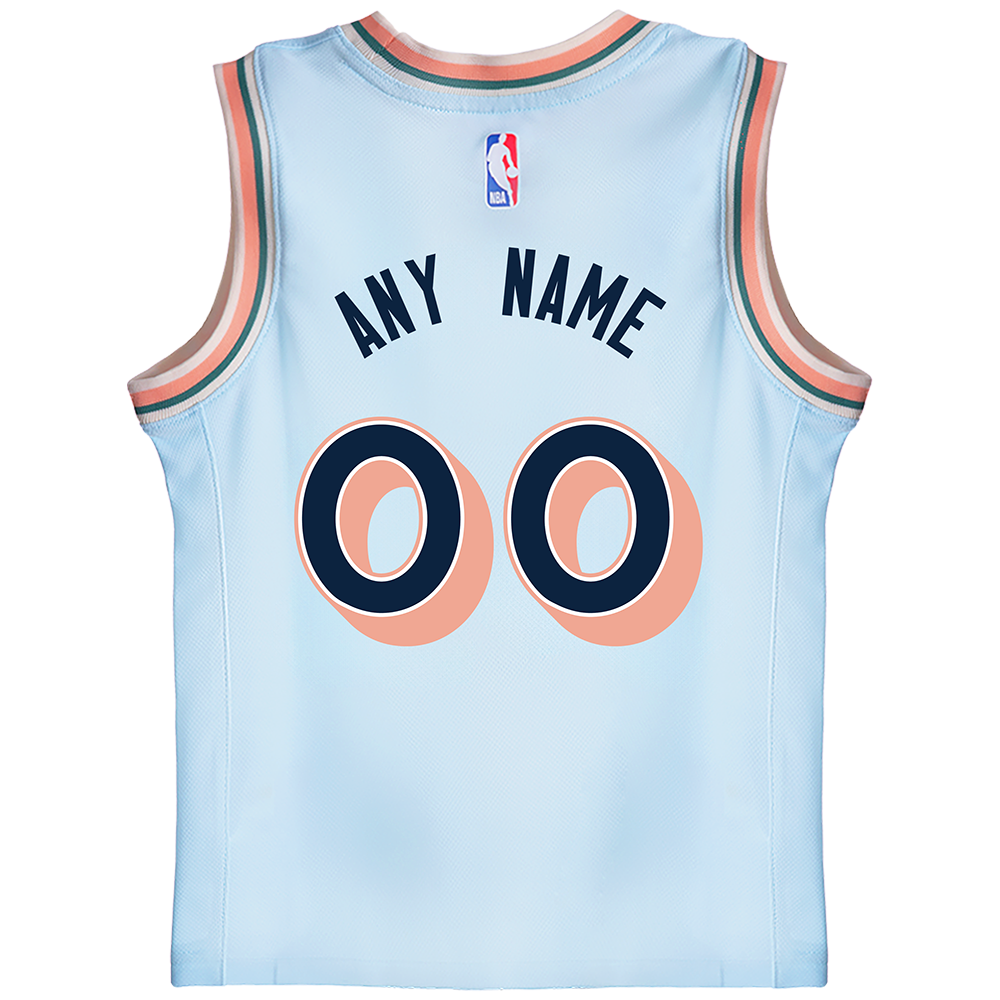 San Antonio Spurs Toddler Nike 2024-2025 City Edition Custom