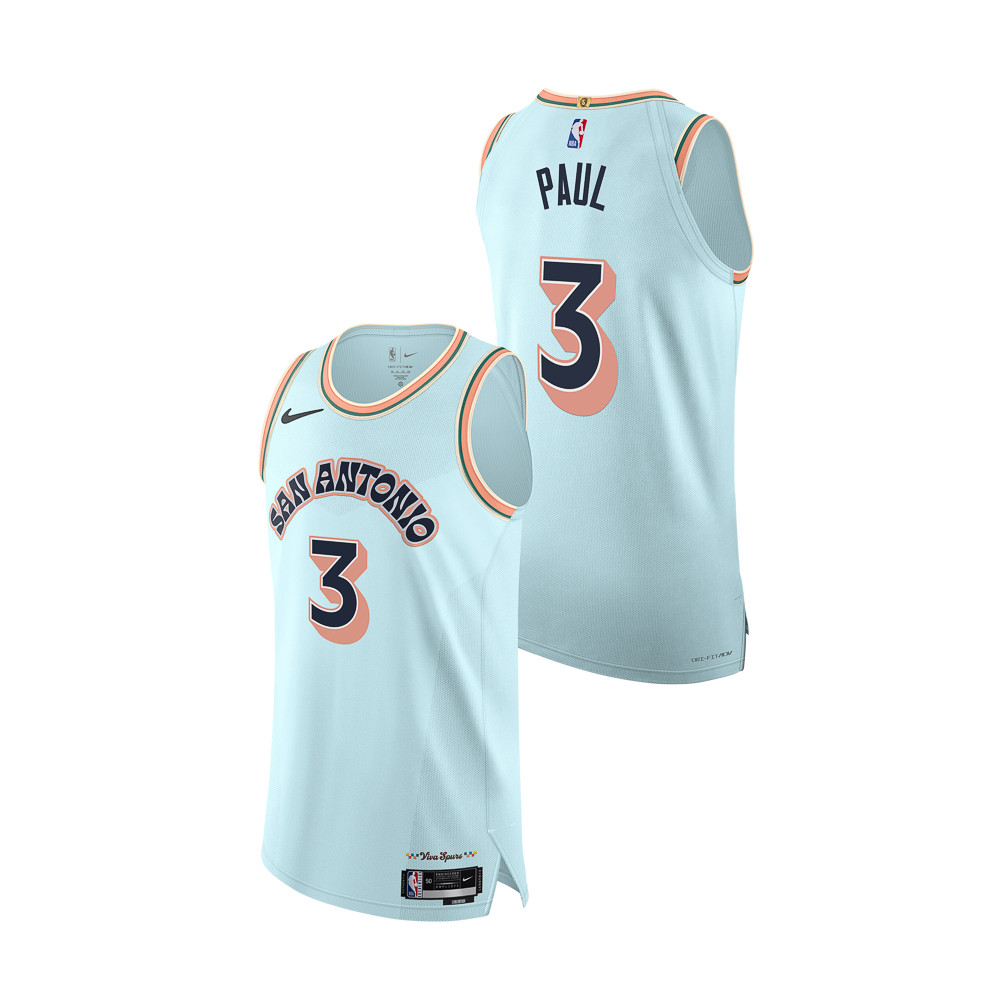 San Antonio Spurs Men's Nike 2024-2025 City Edition Authentic Chris Paul  Jersey