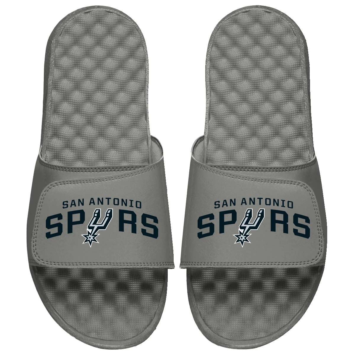 San Antonio Spurs iSlide Global Logo Slides - Grey display picture 1