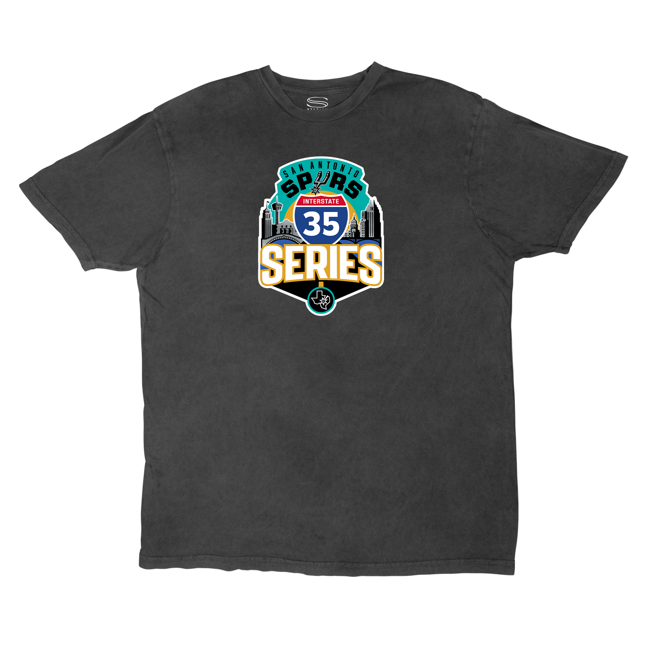 San Antonio Spurs Men's Stadium Essentials I-35 Series T-Shirt Gray