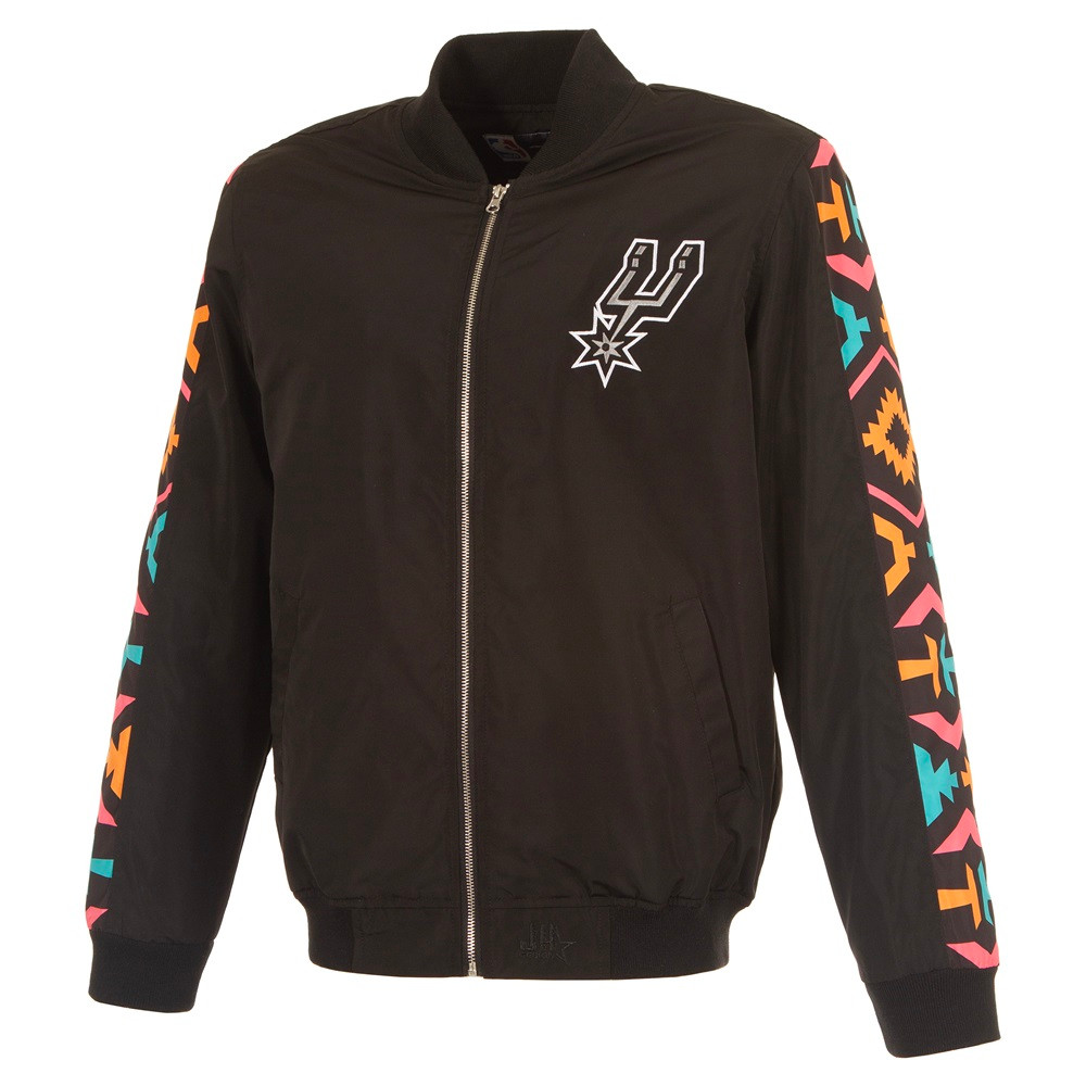 San Antonio サン・アントニオ V-802 Anno2000 San Antonio Spurs Men's JH Design 2025-2026 City Edition Bomber
