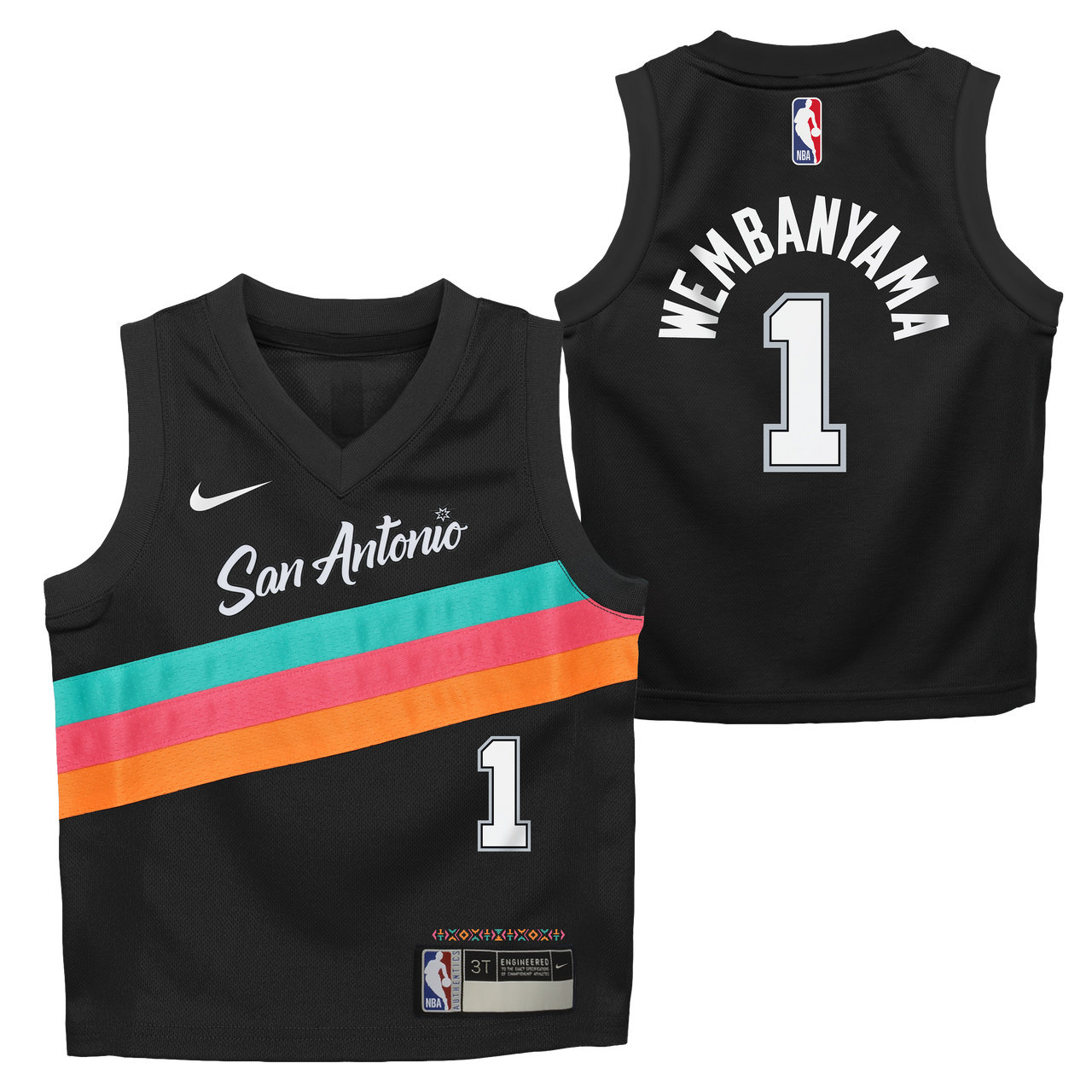 NBA San Antonio Spurs Wembanyama ジャージ Amazon.com: Victor