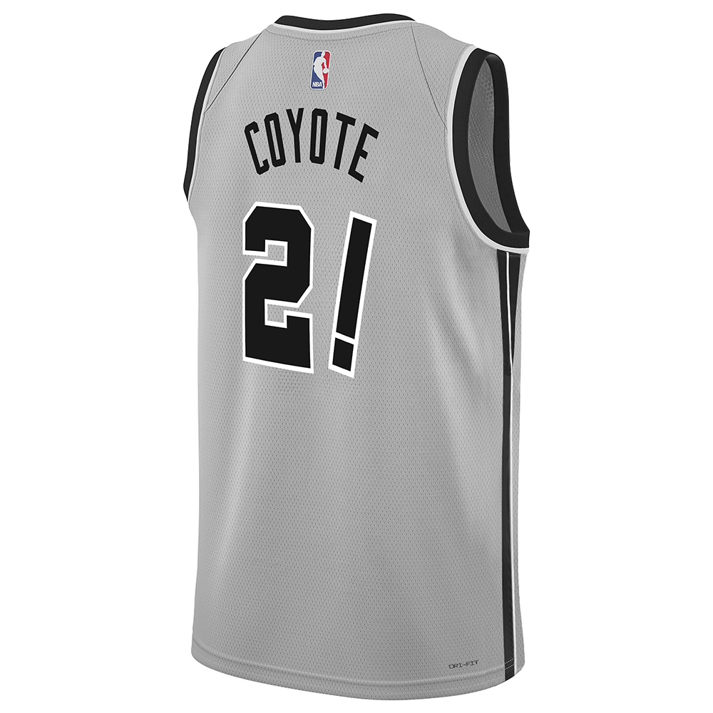 San Antonio Spurs Men's Nike Coyote 2025-2026 Statement Edition