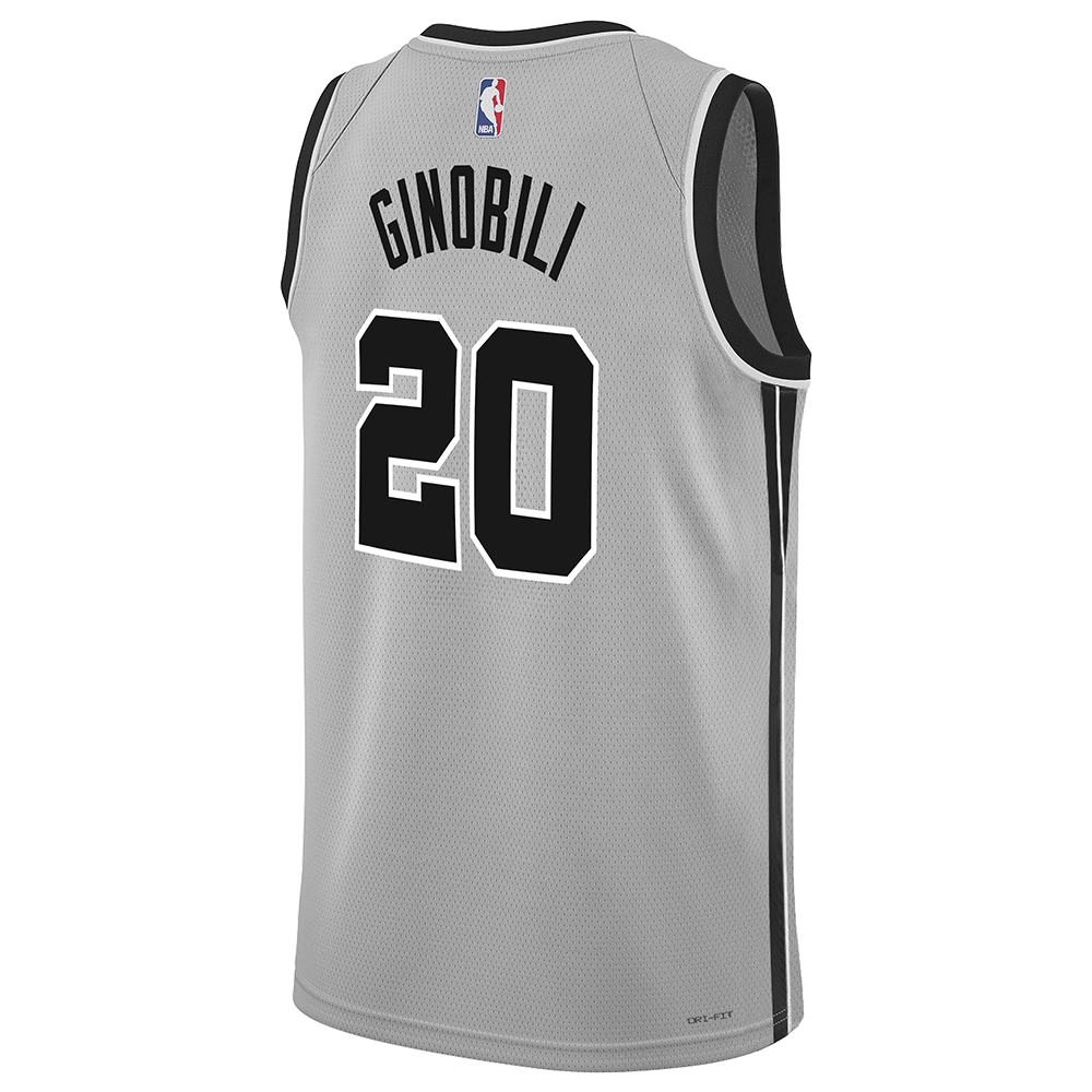 San Antonio Spurs Men's Nike Manu Ginobili 2025-2026 Statement