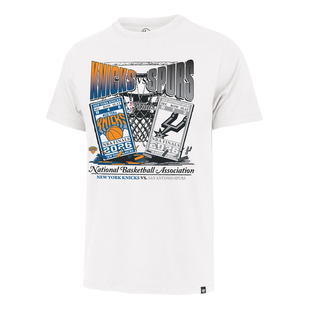 2026 NBA Finals Spurs T-Shirt | Spurs Fan Shop