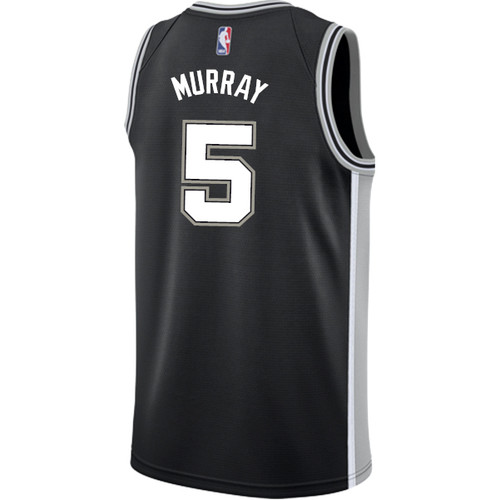 San Antonio Spurs Men's Nike Icon Dejounte Murray Jersey