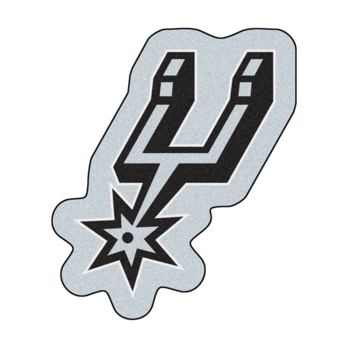 FANMATS 60441 San Antonio Spurs Heavy Duty Aluminum Embossed Color Emblem