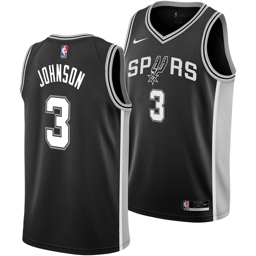 San Antonio Spurs Youth Nike Icon Keldon Johnson Swingman Jersey