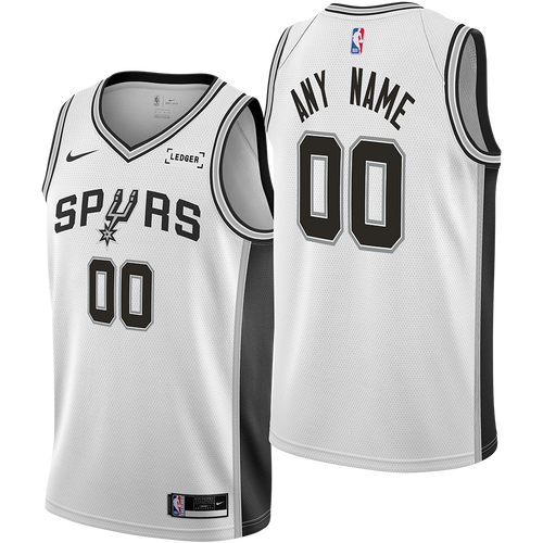 San Antonio Spurs Youth Nike Custom Personalized Association Swingman Jersey