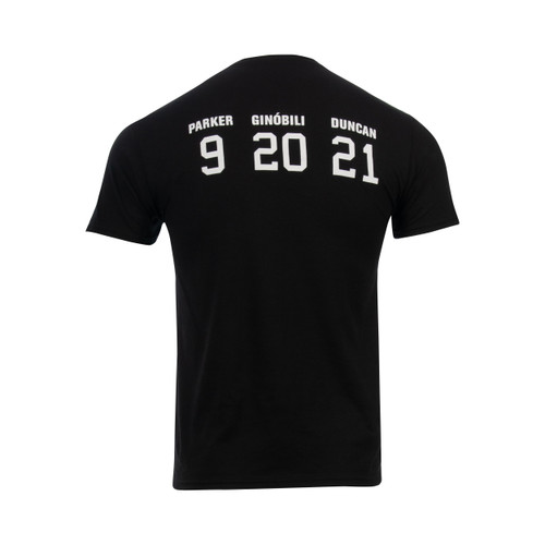 San Antonio Spurs Men's Big Three Day 9-20-21 Commemorative T-Shirt