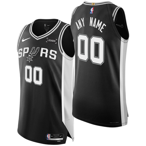 San Antonio Spurs Men's Nike Custom Personalized Icon Authentic Jersey