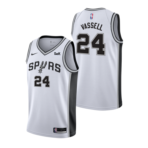 San Antonio Spurs Men's Nike Association Devin Vassell Jersey