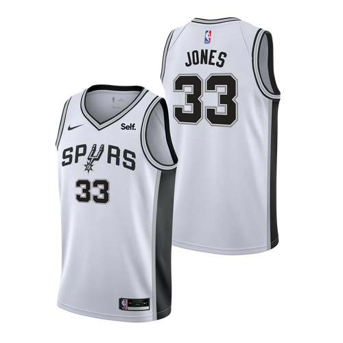 San Antonio Spurs Men's Nike Association Tre Jones Jersey