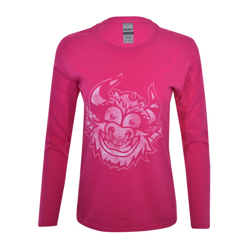 Austin Spurs Raros de Austin Women's Mascot Long Sleeve T-Shirt - Pink