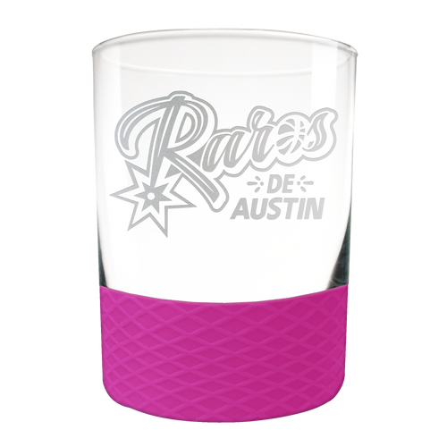 Austin Spurs Novelty Great American Raros De Austin Glass - Pink