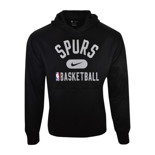 San Antonio Spurs Men's Nike Spotlight Wordmark Hoodie Black The