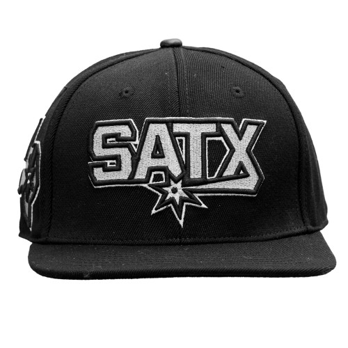 San Antonio Spurs Men's Pro Standard 2022-2023 SATX Wordmark Cap - Black