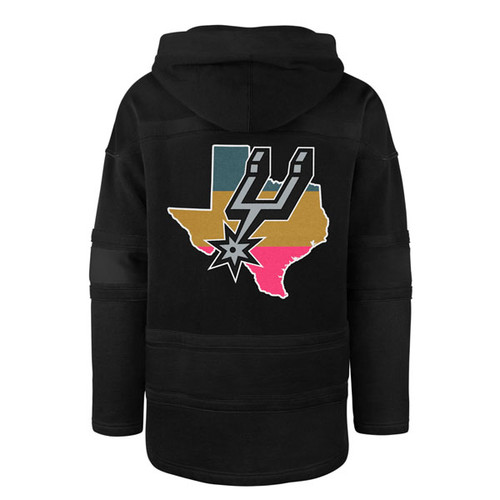 San Antonio Spurs Men's '47 Brand 2022 City Edition Lacer State Pre-Game  Hoodie Jacket