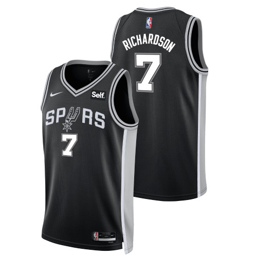 San Antonio Spurs Men's Nike Josh Richardson Icon Swingman Jersey