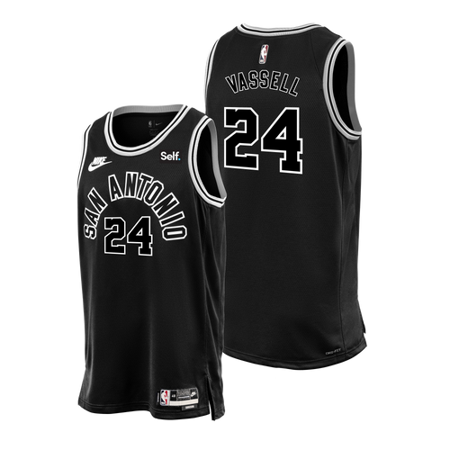 San Antonio Spurs Men's Nike 2022 Classic Edition Devin Vassell Swingman Jersey