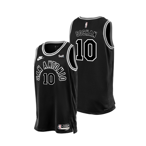 Spurs black jersey