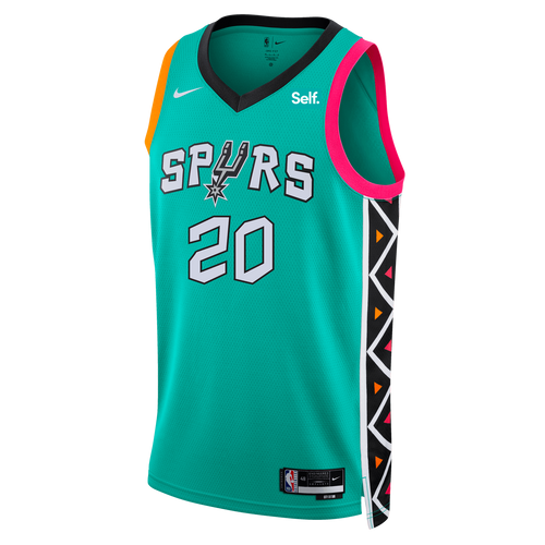 Manu Ginobili San Antonio Spurs Black Jersey