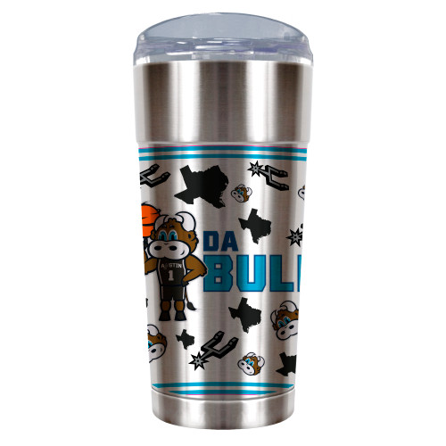 Austin Spurs Great American 24 oz Black DaBull Tumbler