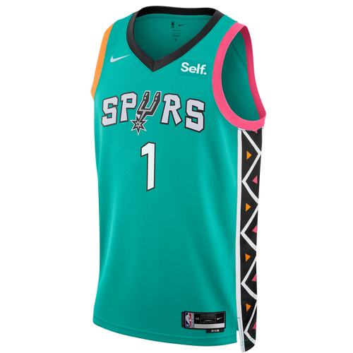 San Antonio Spurs Men's Nike 2022 - 2023 City Edition Swingman 2023 #1 ...